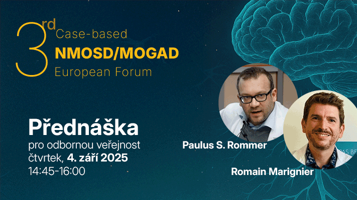 Přednáška pro odbornou veřejnost | 3rd Case Based NMOSD/MOGAD Forum
