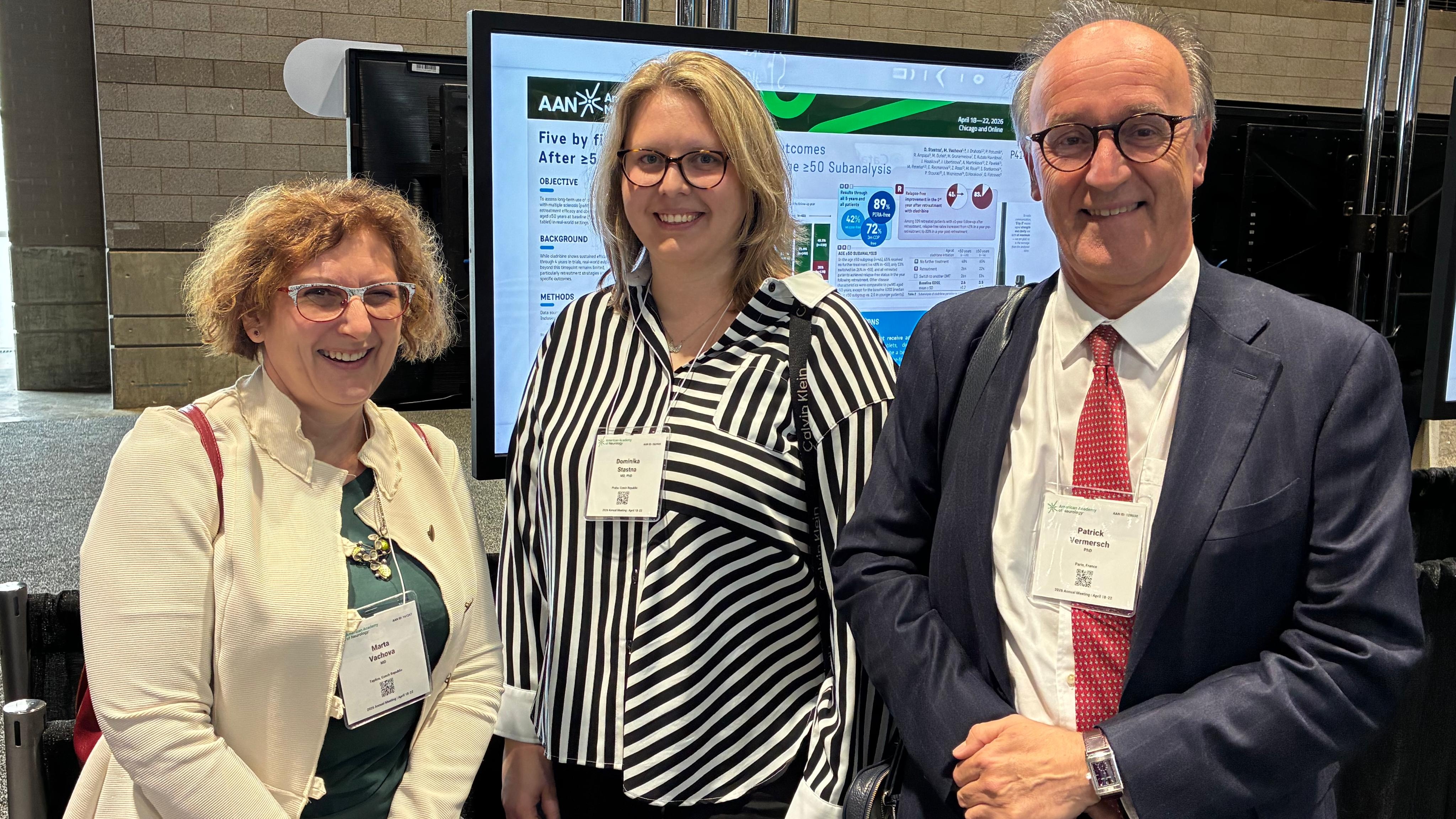 Pět na pět: česká pětiletá data o kladribinu na AAN 2026 v Chicagu